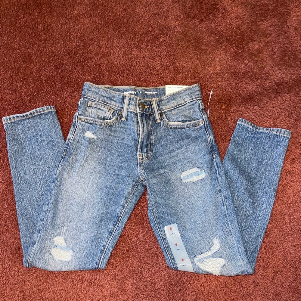 Old Navy Boys size 8 Original Taper Jeans